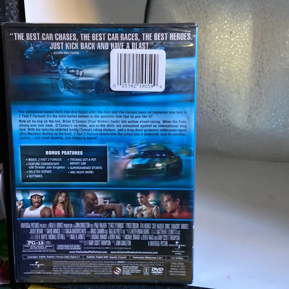 2Fast2Furious dvd set sealed never opened
